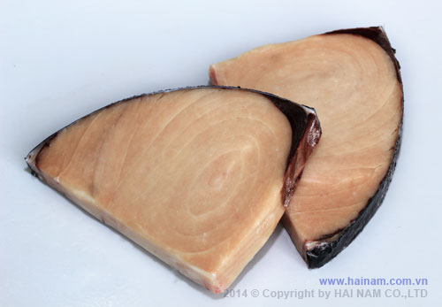 Marlin steak skin-on bone-in<br />Latin name: Makaira indica<br />Size: 150-200gr, 200-250gr
